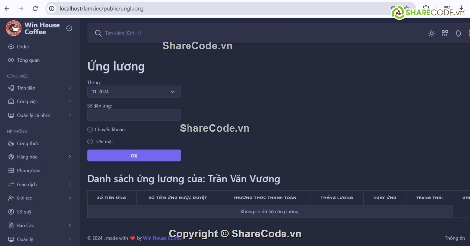 quản lý bán hàng,Laravel,SQL,quản lý,code bán hàng